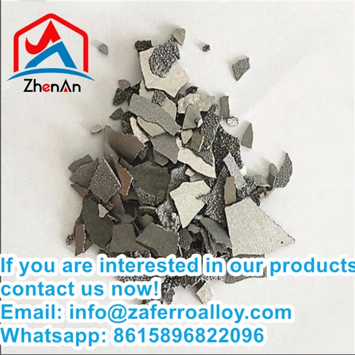 Full metàl·lic de manganès electrolític 99,7%