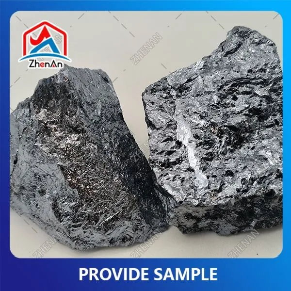 Terròs metàl·lic Si d'alt -grau per al refinat d'alumini