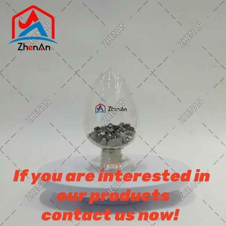 Alta puresa 50% Ferrovanadium 10-50 mm