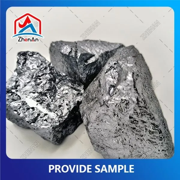 Bloc de metall Si industrial per a la producció d'aliatges