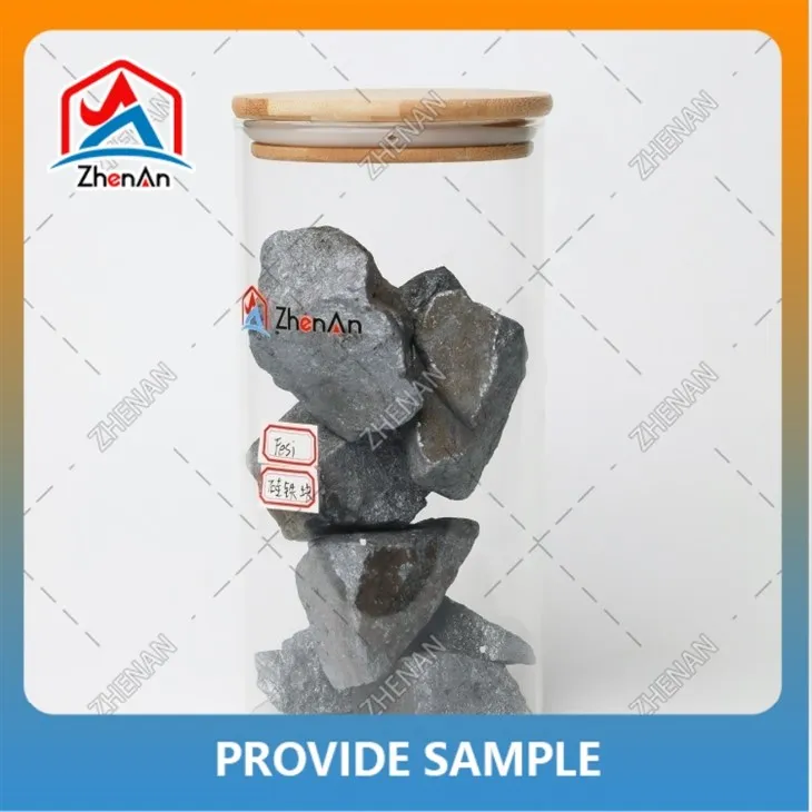 Baixa carboni 65% Ferrosilicon Alta puresa