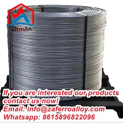 Filferro amb nucli de ferro de calci